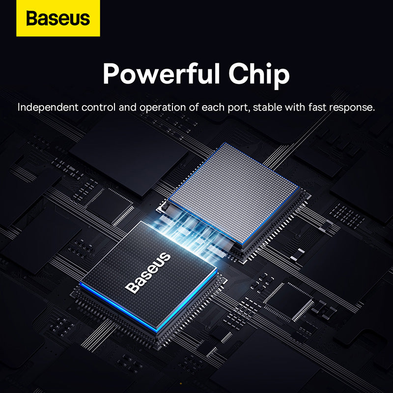 Baseus Flite Series Type C to 4-Port USB 3.0 Smart HUB