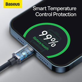 Baseus Crystal Shine Series 20W PD Fast Charging Data Cable Type-C to Lightning 1.2m