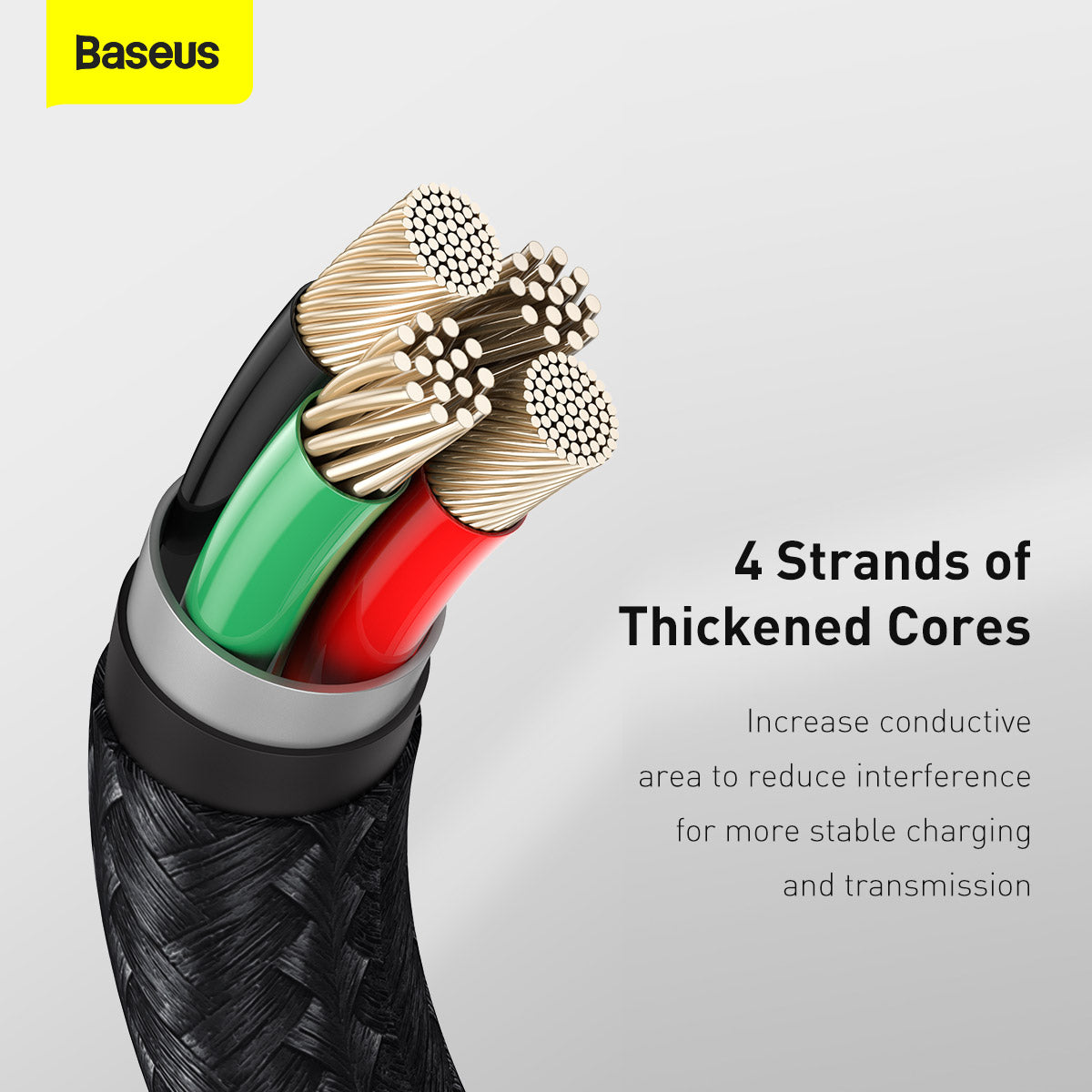 Baseus Cafule Series Metal Data Cable USB to IP 2.4A 1m Black