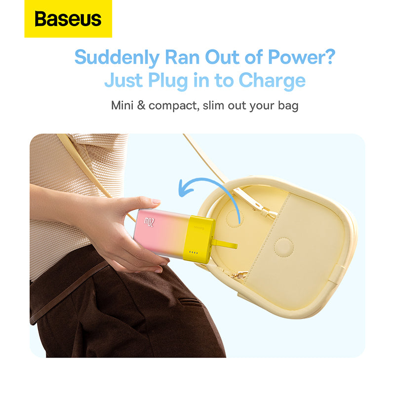 Baseus Popsicle Series 20W Fast Charging Power Bank 5200mAh