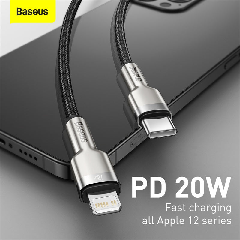 Baseus Cafule Series Metal Data Cable Type-C to iP PD 20W 0.25m