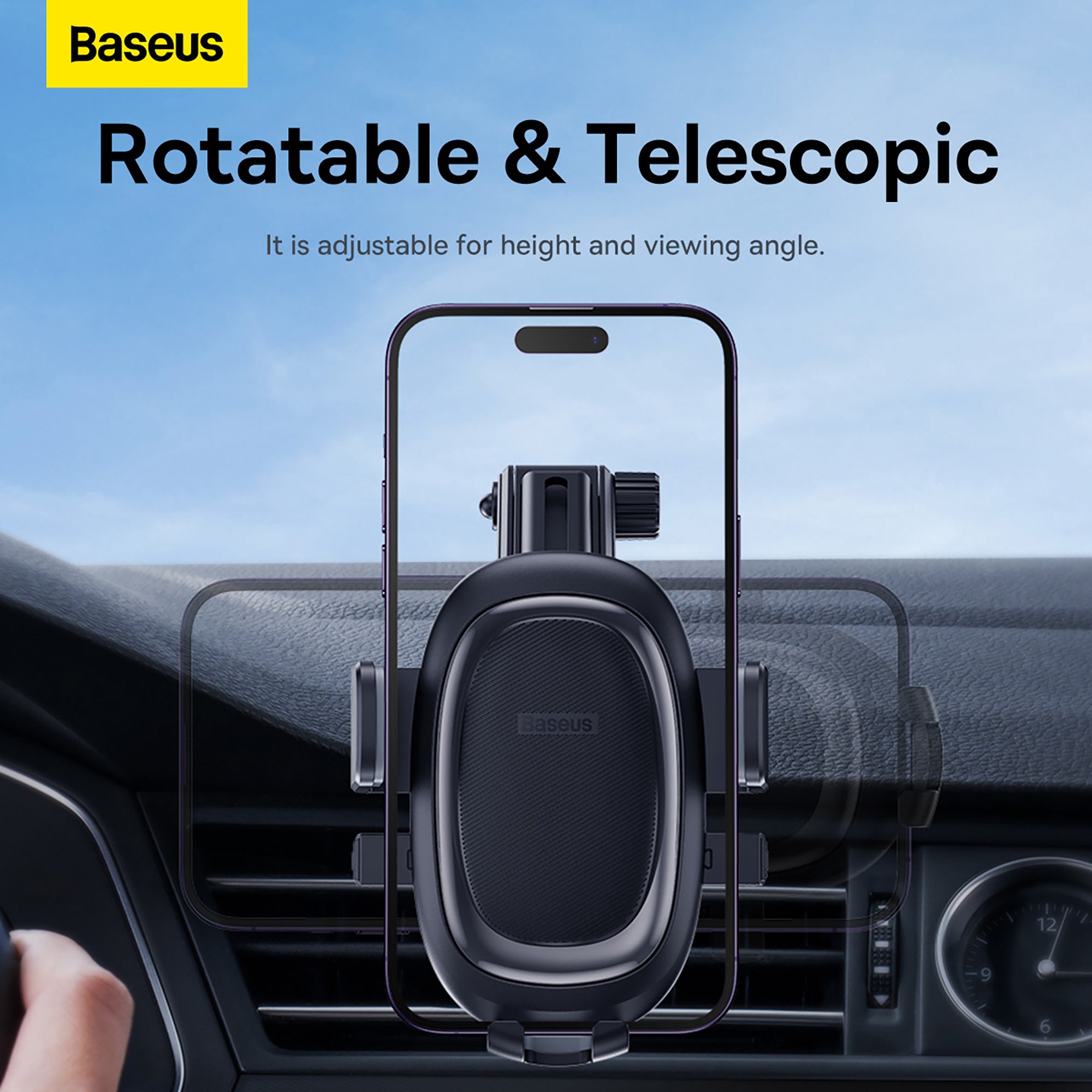 Baseus UltraControl Pro Series Clamp-Type Car Holder Set