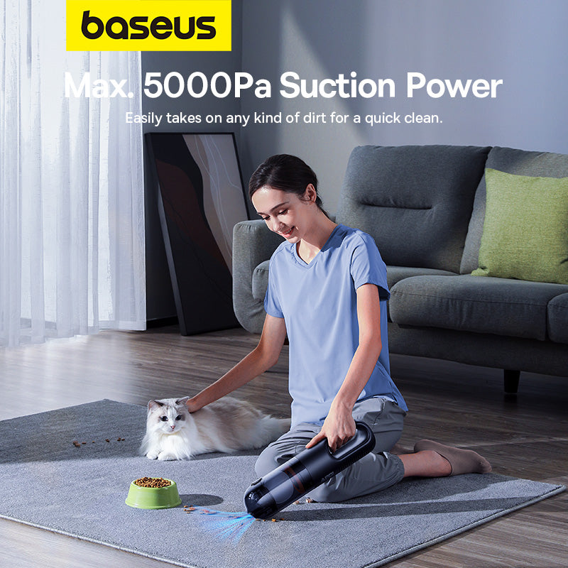 Baseus AP01 Handy Vacuum Cleaner (5000pa) Cluster Black