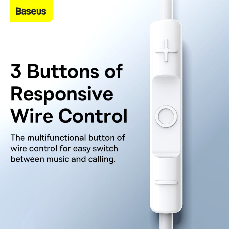 Baseus C17 Encok Type-C Lateral In-Ear Wired Earphone