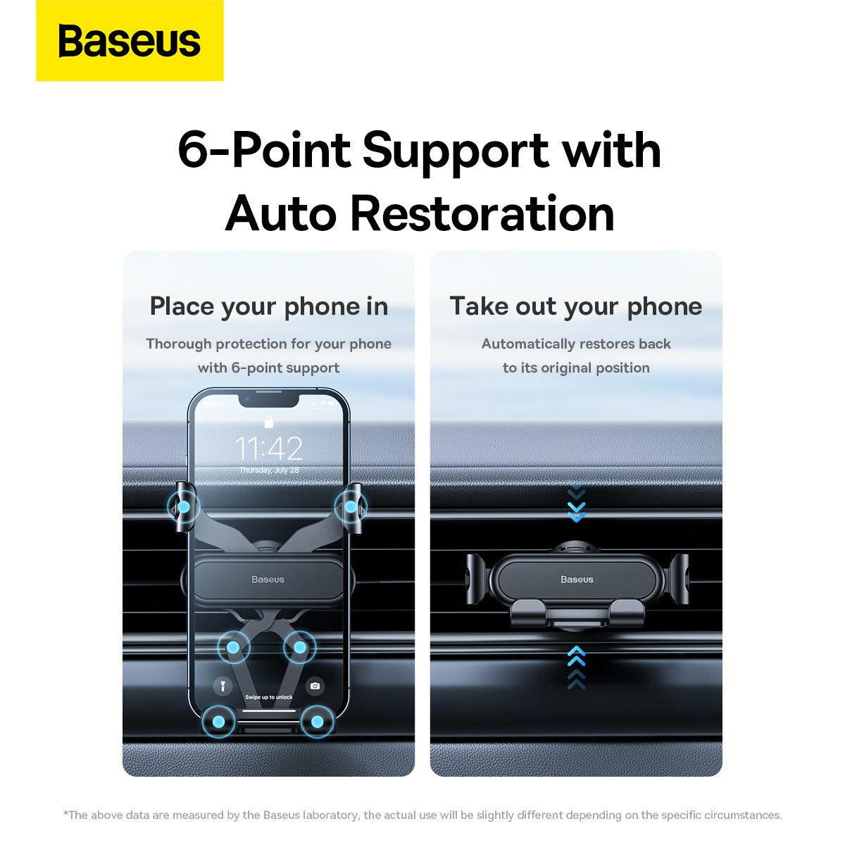 Baseus Stable Gravitational Car Mount Lite