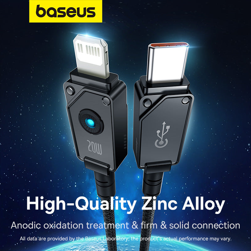 Baseus Unbreakable Series Fast Charging Data Cable Type C to iP 20W