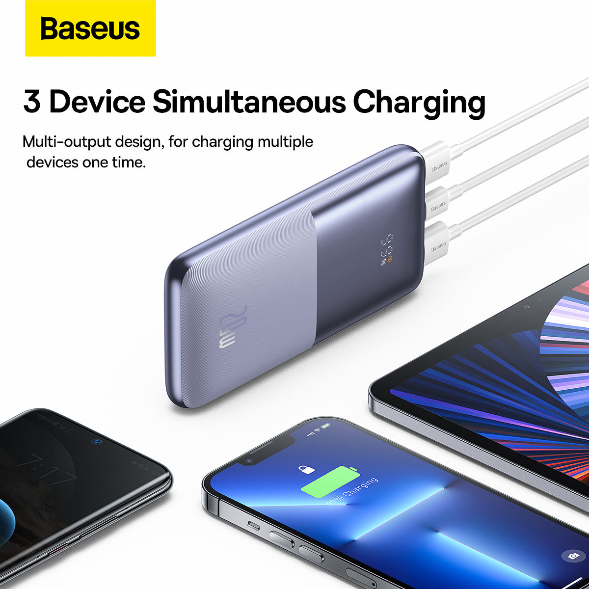 Baseus Bipow Pro Digital Display Fast Charge Power Bank 10000mAh 20W