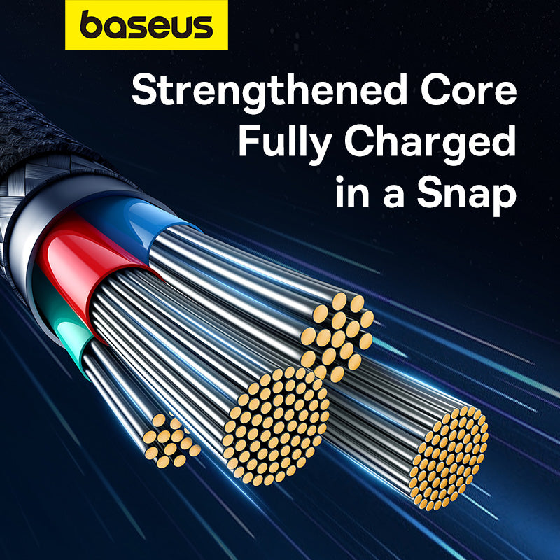 Baseus Unbreakable Series Fast Charging Data Cable USB to iP 2.4A