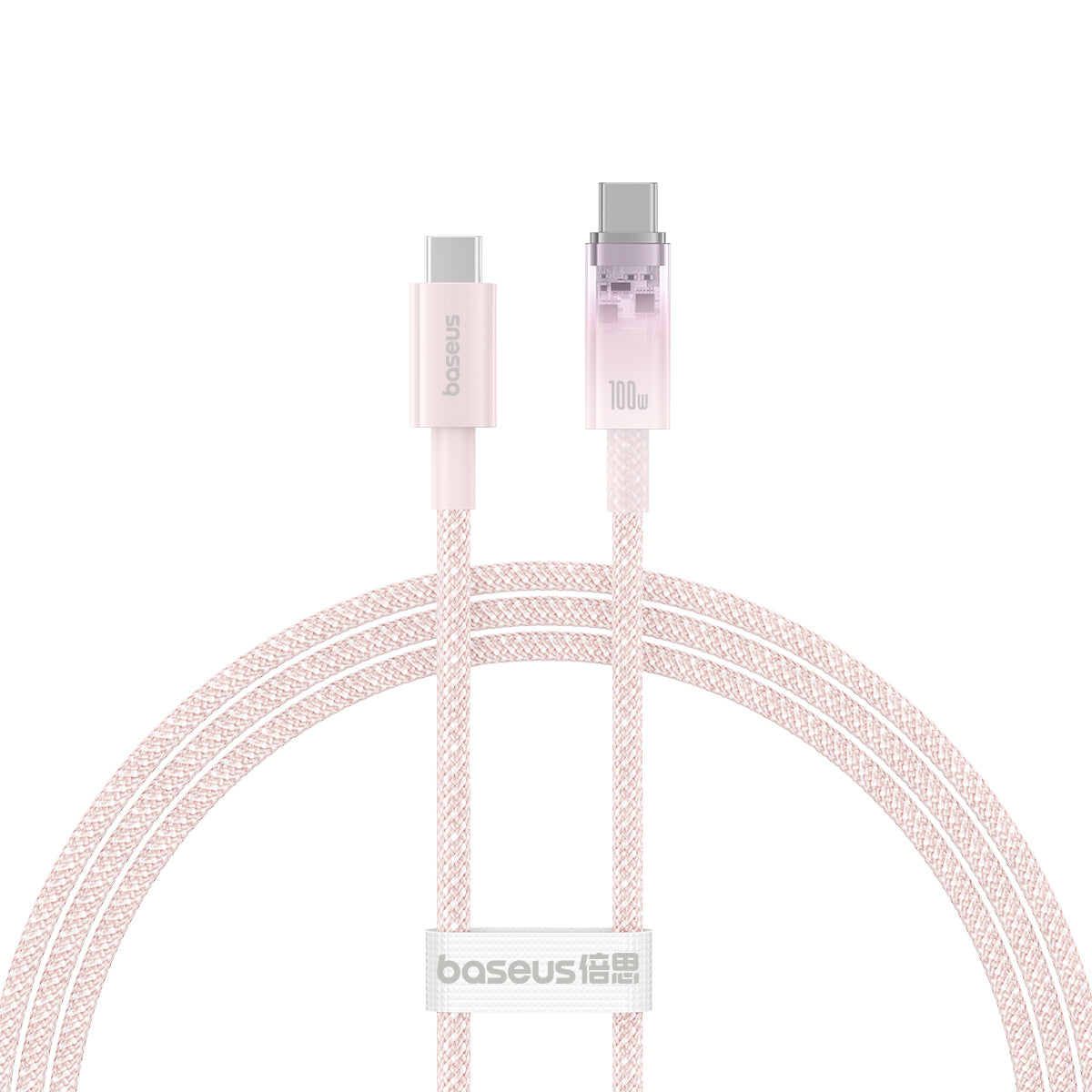 Baseus Explorer Series Fast Charging Cable with Smart Temperature Control Type C to Type C 100W 1m