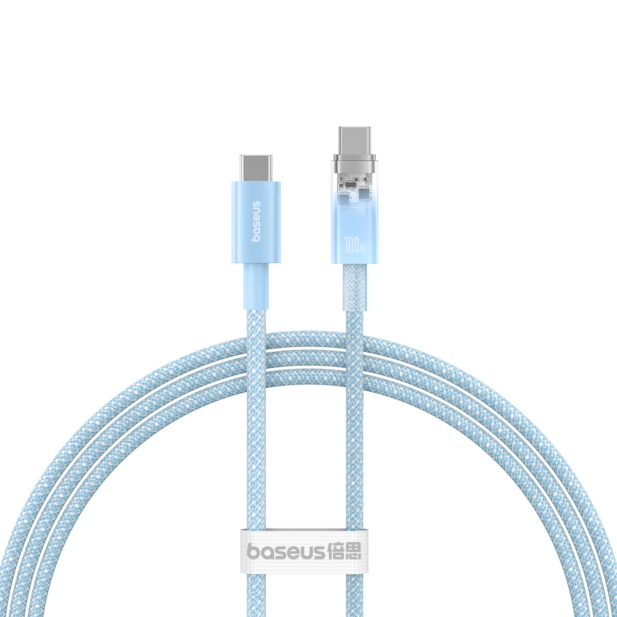 Baseus Explorer Series Fast Charging Cable with Smart Temperature Control Type C to Type C 100W 1m