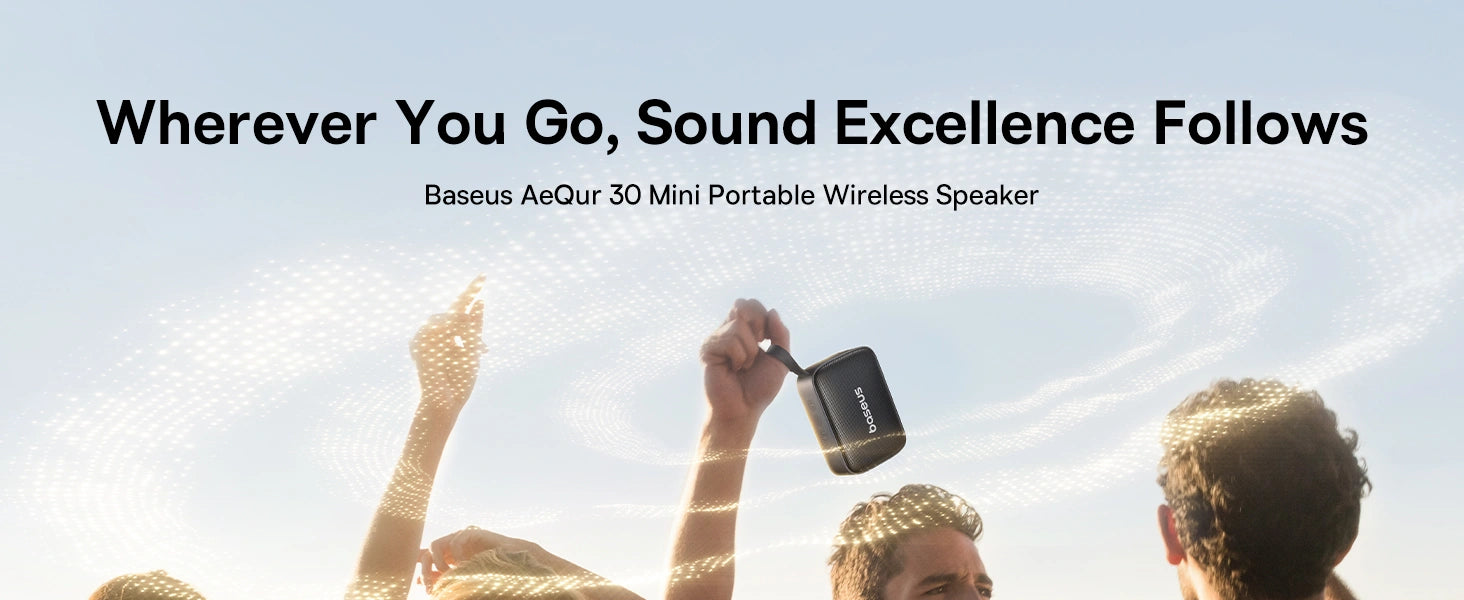 Baseus AeQur 30 Mini Portable Wireless Speaker