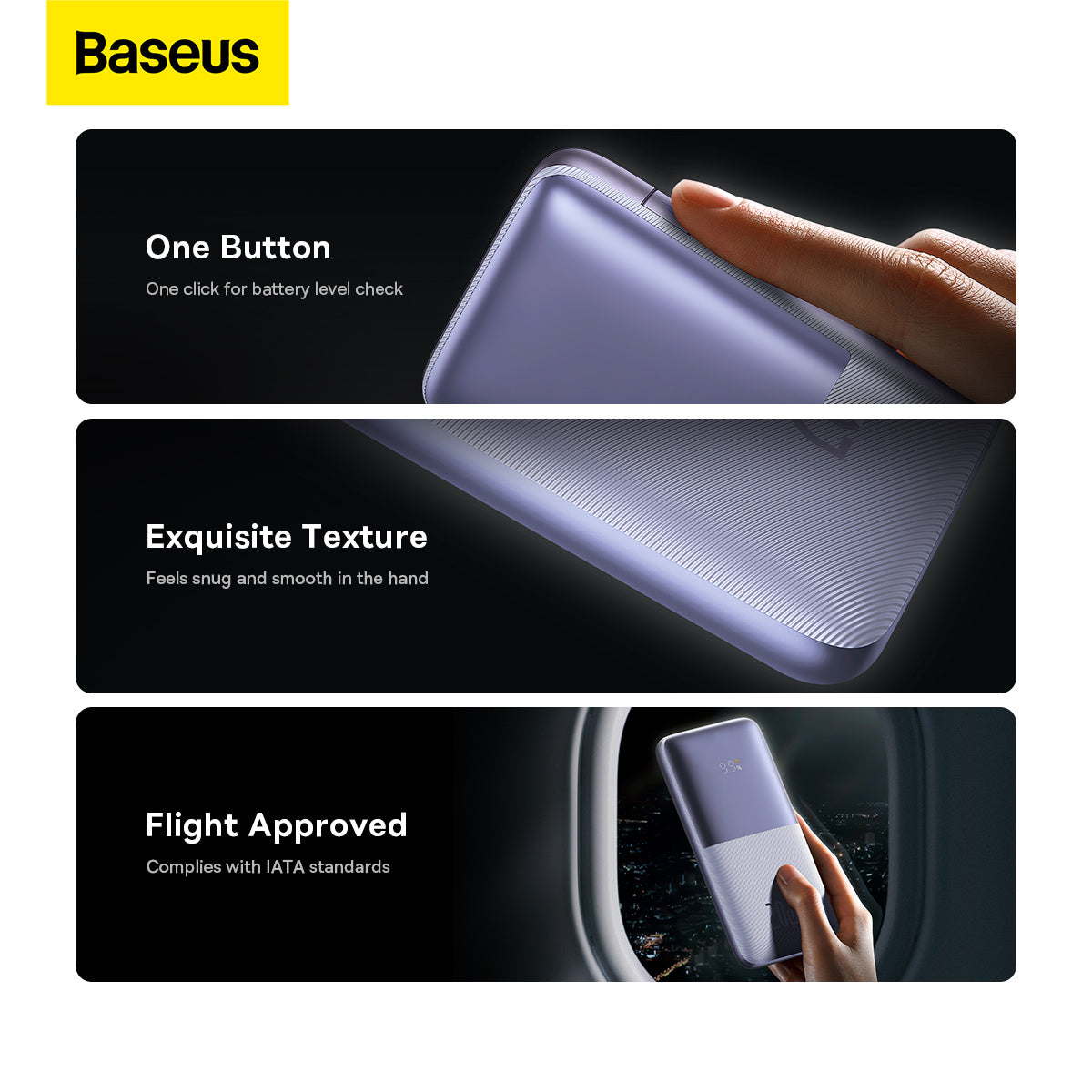 Baseus Bipow Pro Digital Display Fast Charge Power Bank 10000mAh 20W