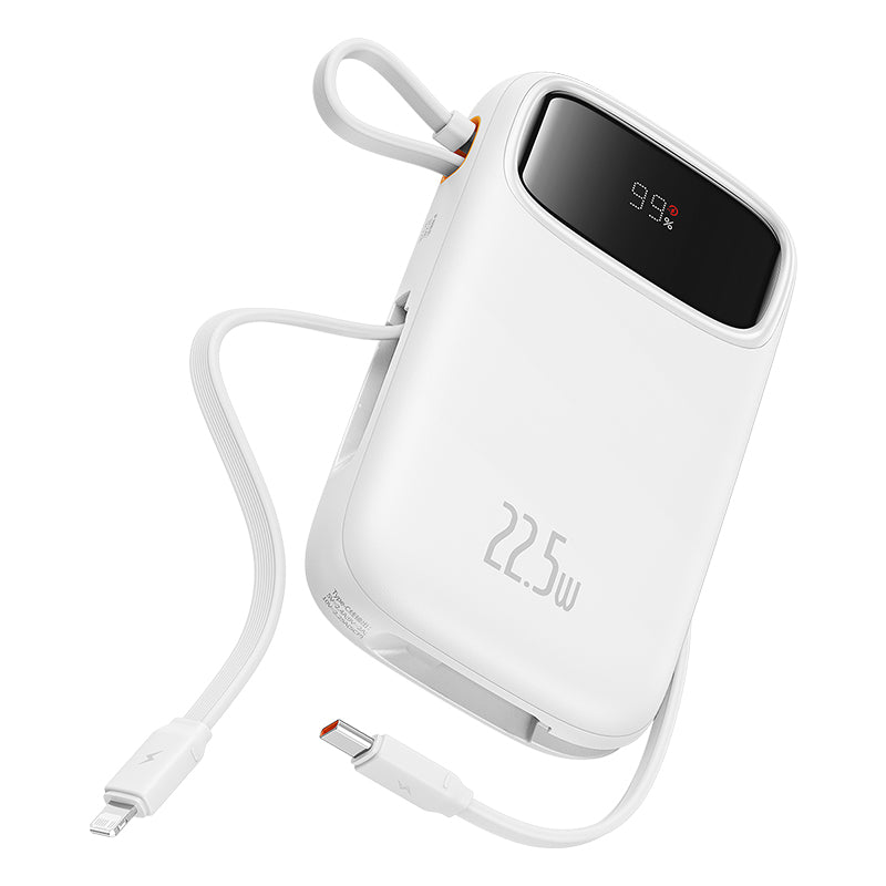 Baseus Qpow2 Series Dual-Cable Fast Charge Power Bank 10000mAh 22.5W