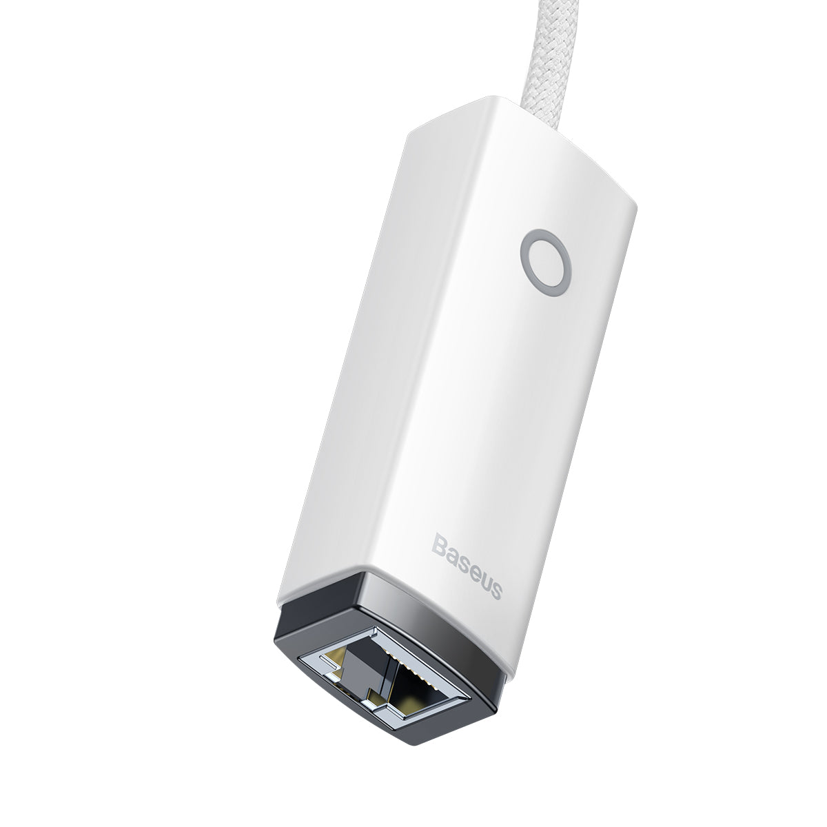 Baseus Lite Series Ethernet Adapter USB-A to RJ45 LAN Port (100Mbps) - White