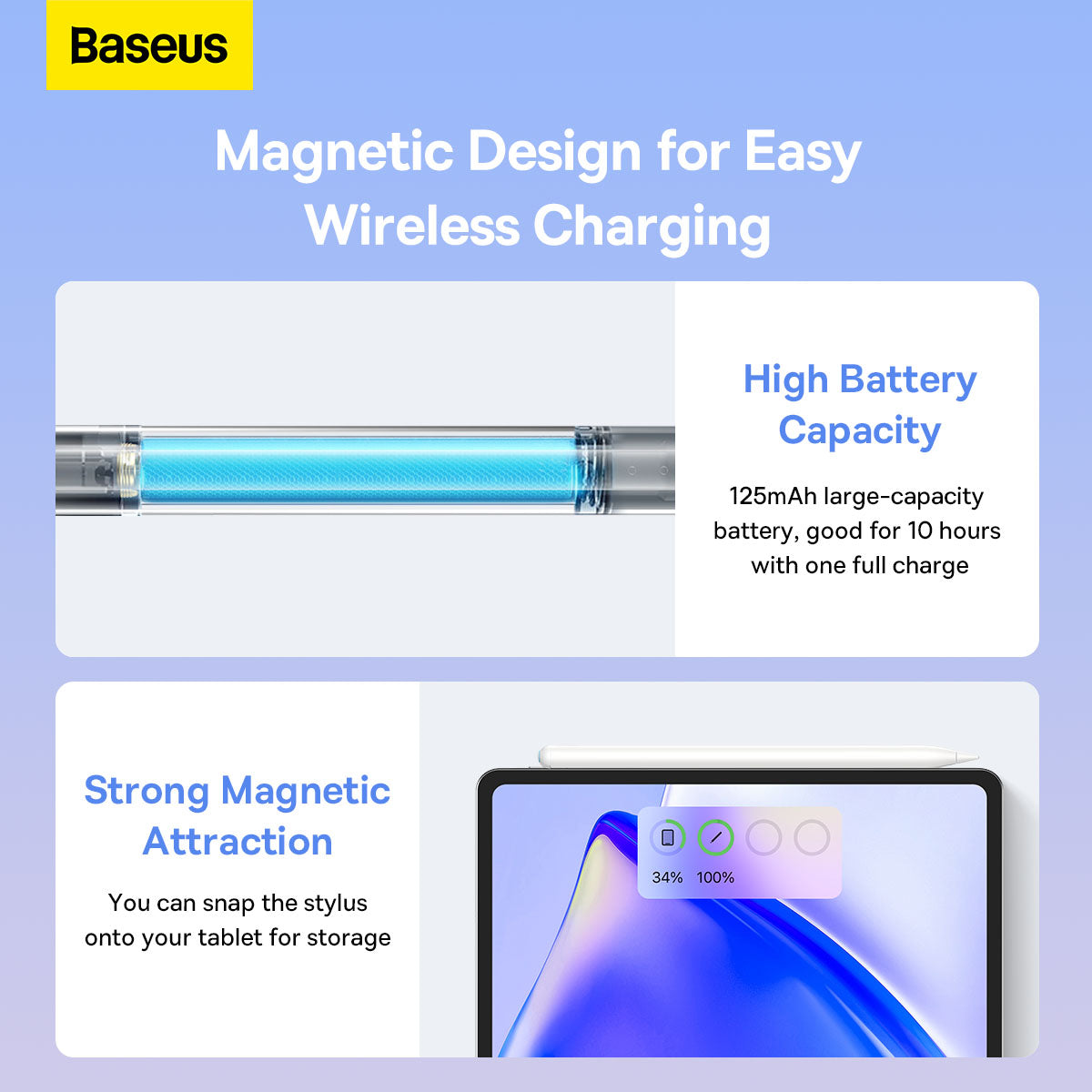 Baseus Smooth Writing 2 Series Wireless Charging Stylus Pen