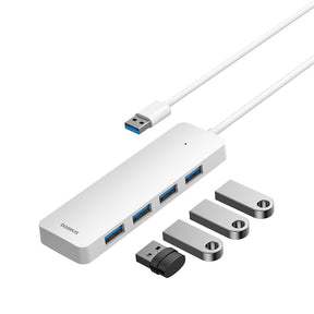 Baseus UltraJoy Series 4-in-1 Hub Adapter (100cm Cable) - with 4x USB 3.0 ports