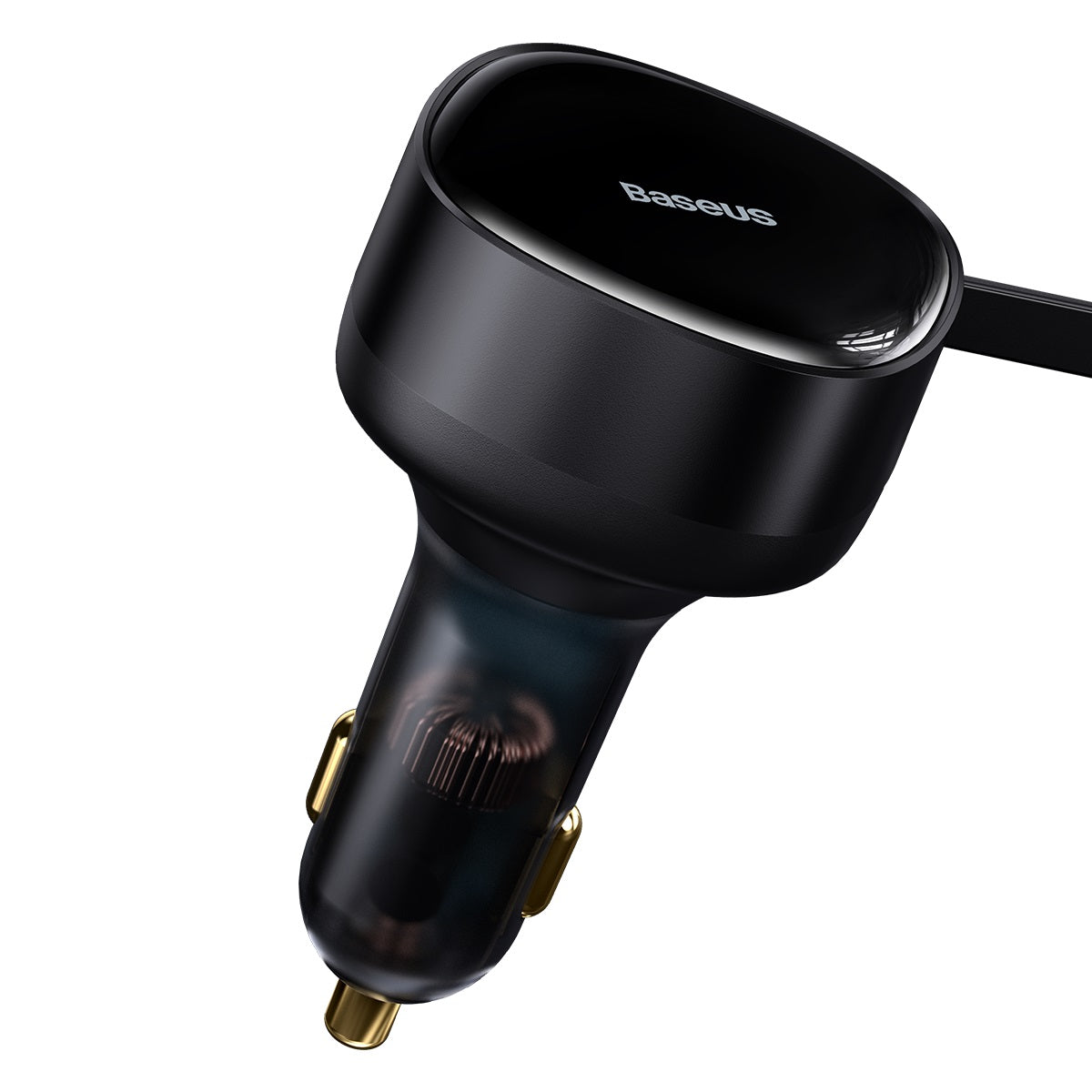 Baseus Enjoyment Series Retractable 2-in-1 30W Car Charger