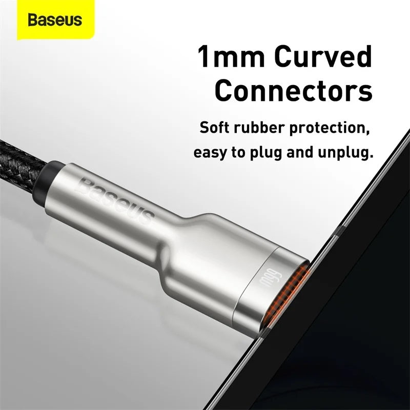 Baseus Cafule Series Metal Data Fast Charging Cable USB to Type-C 66W 1m