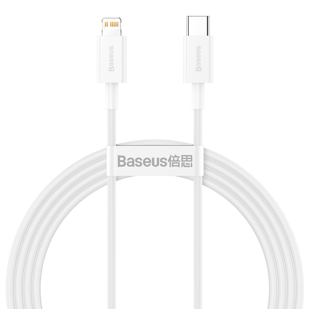 Baseus Superior Series Fast Charging Data Cable Type C to iOS PD 20W 1.5M White