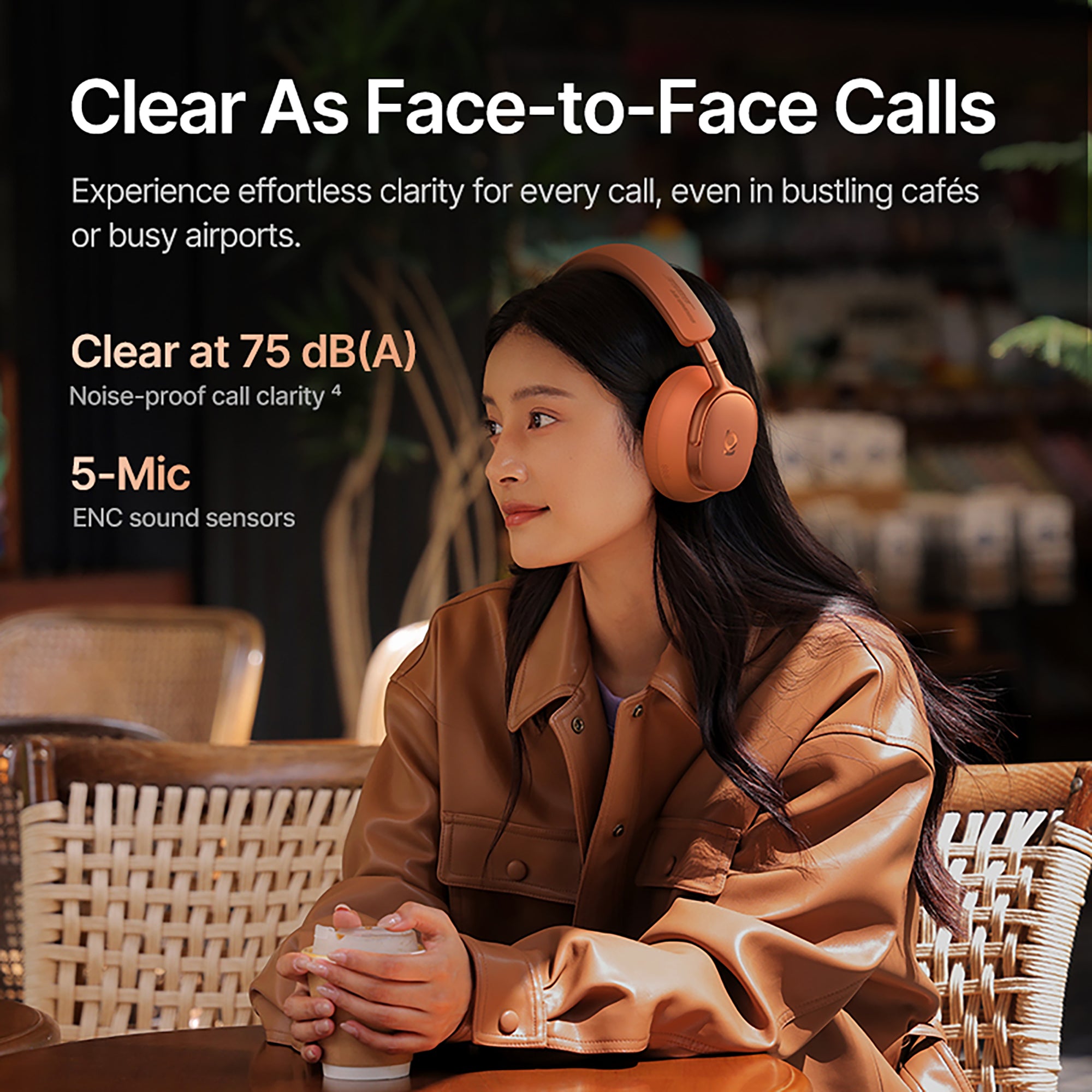 Baseus Inspire XH1 Noise-Cancelling Headphones | Sound By Bose