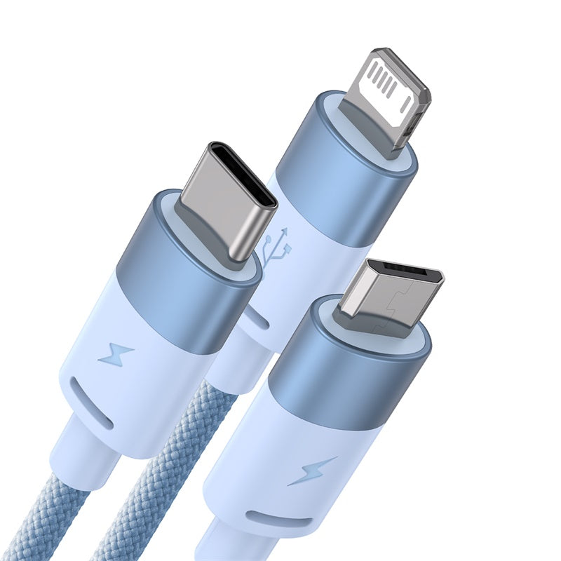 Baseus USB cable with USB-C, Lightning and Micro USB connectors