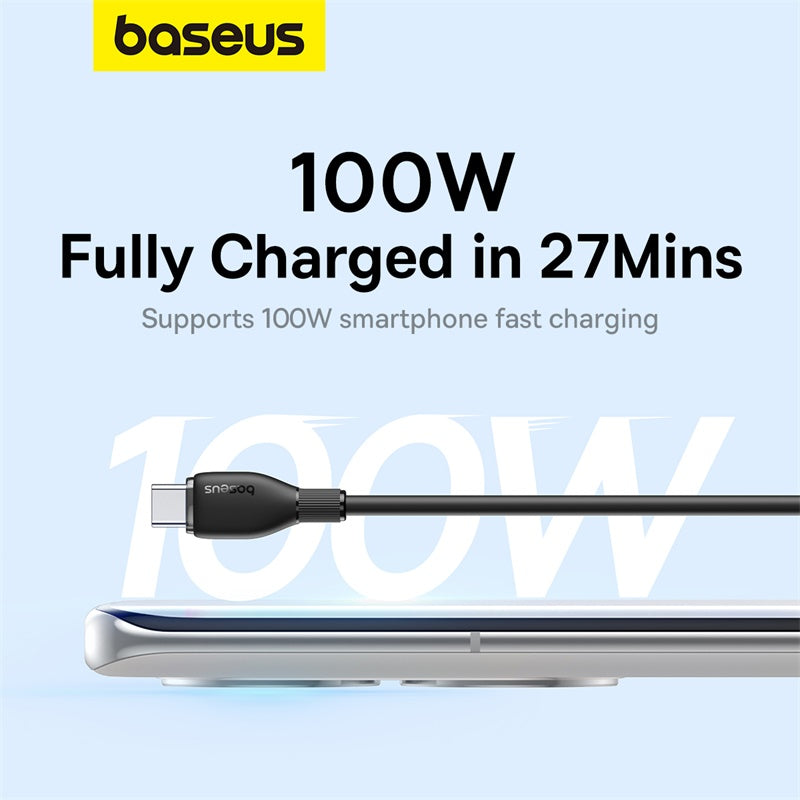 Baseus Pudding Series Fast Charging Cable USB to Type C 100W