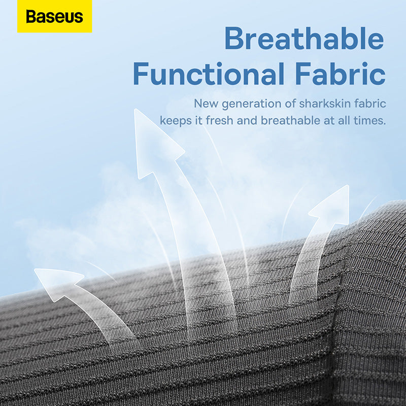 Baseus ComfortRide Series Car Cooling Lumbar Pillow Cluster Black