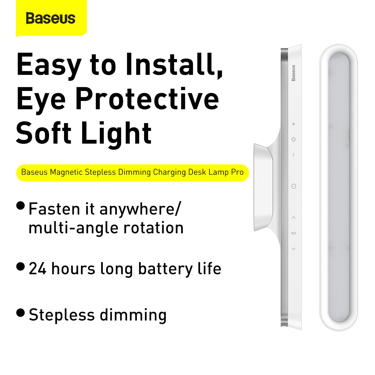 Baseus Magnetic Stepless Dimming Charging Desk Lamp Pro