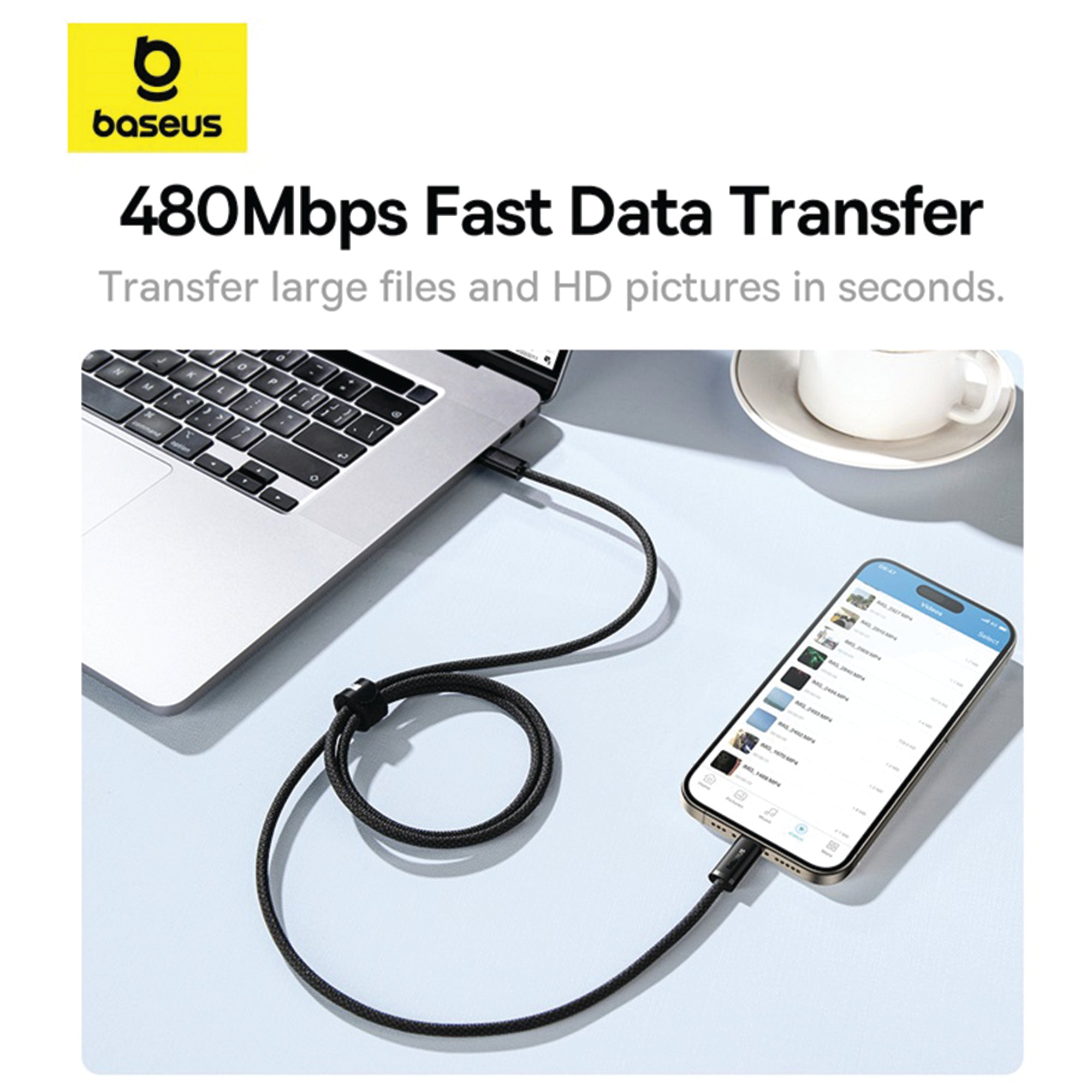 Baseus Dynamic 3 100W Fast Charging Data Cable