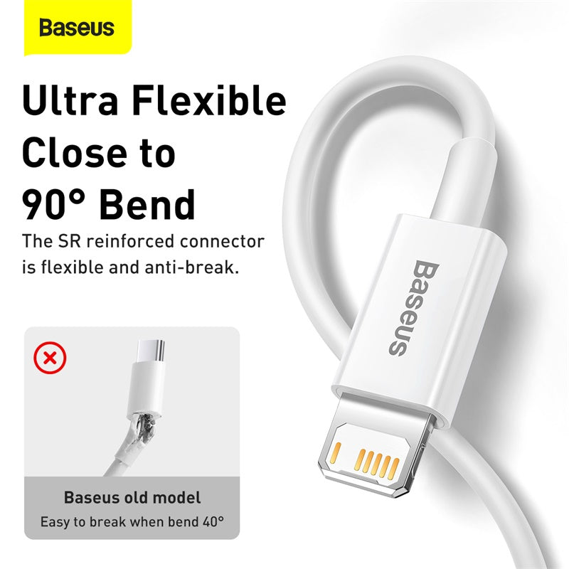 Baseus Superior Series Fast Charging Data Cable USB to iOS 2.4A 1M