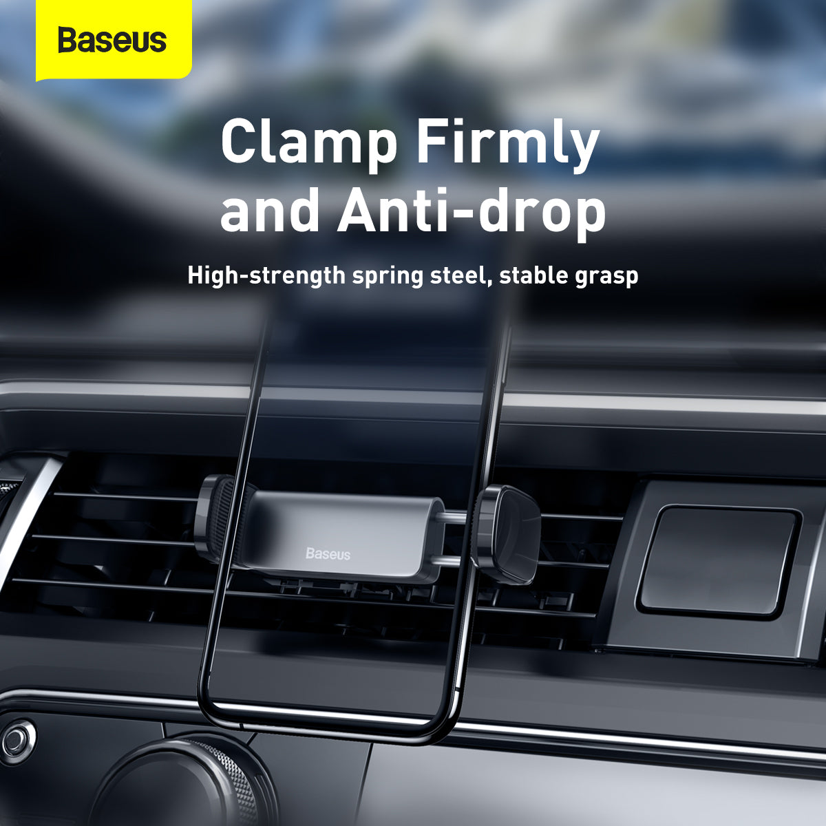 Baseus Steel Cannon Air Outlet 360 Degree Rotation Car Mount