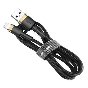 Baseus Cafule Series Fast Charging and Data Cable USB to iOS 1.5A 2M Black