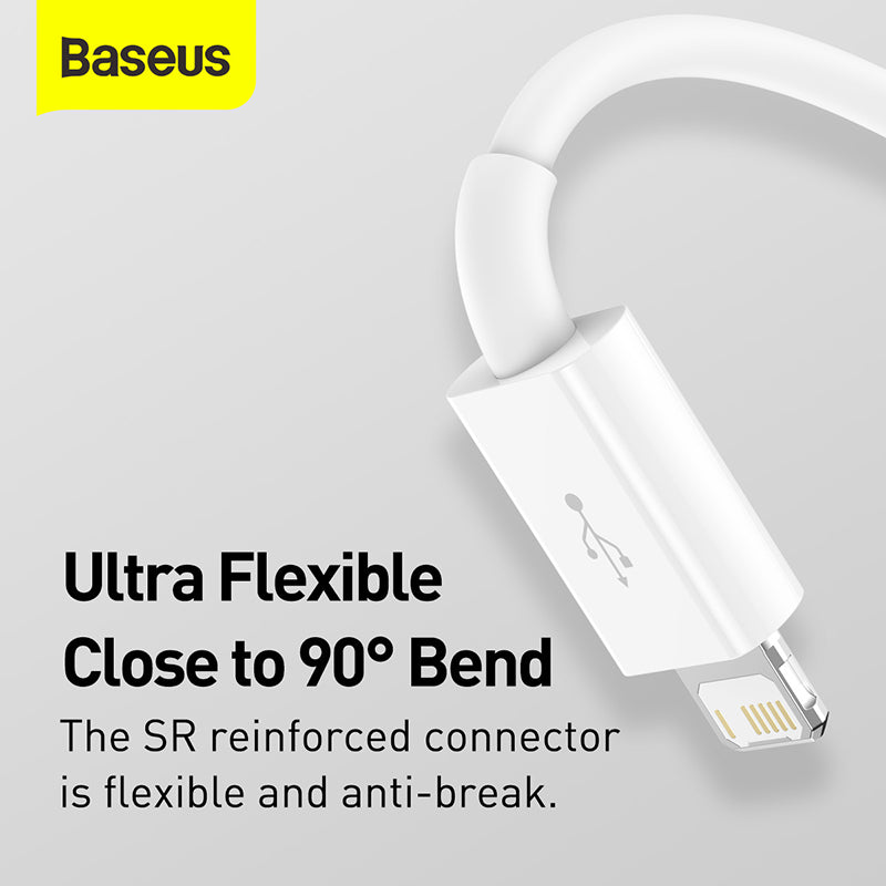 Baseus Superior Series Fast Charging Data Cable USB to M+L+C 3.5A