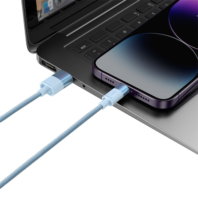 Baseus 3-in-1 cable for iPhone, USB-C and Micro USB devices