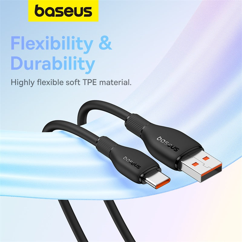 Baseus Pudding Series Fast Charging Cable USB to Type C 100W