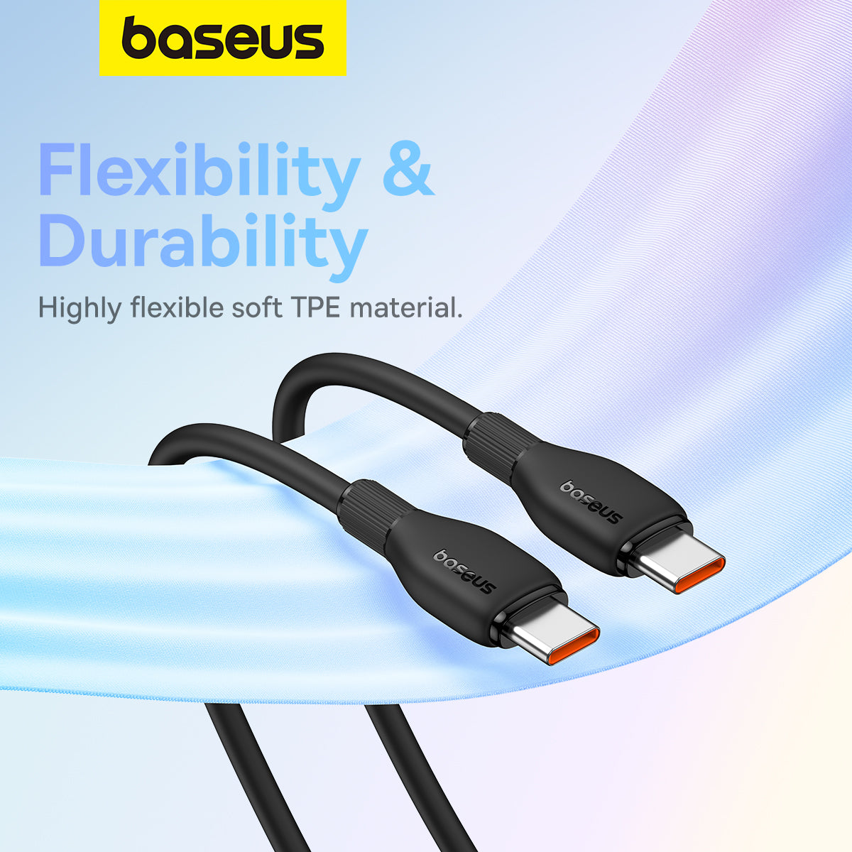 Baseus Pudding Series Fast Charging Cable Type C to Type C 100W