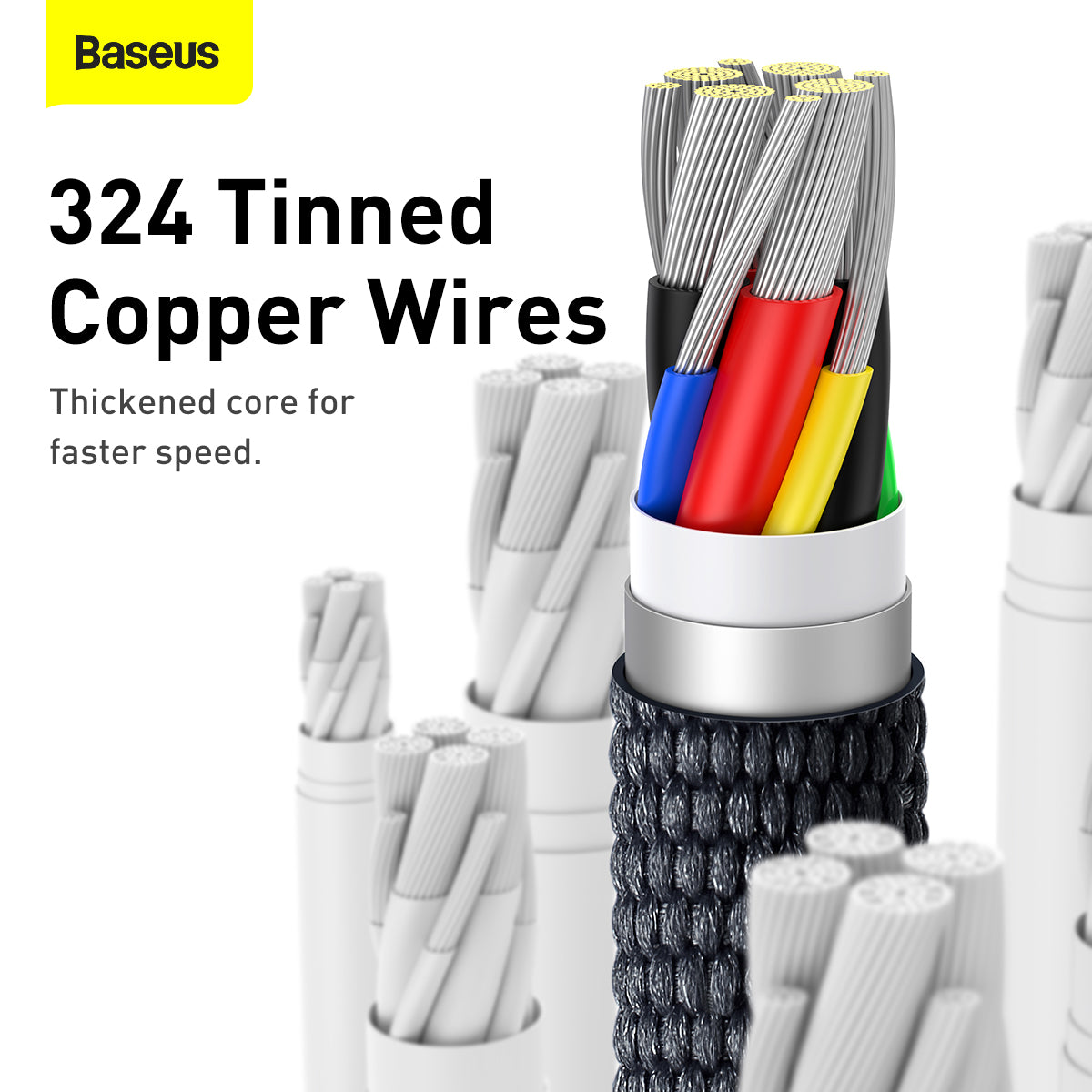Baseus Crystal Shine Series Fast Charging Data Cable Type C to Type C