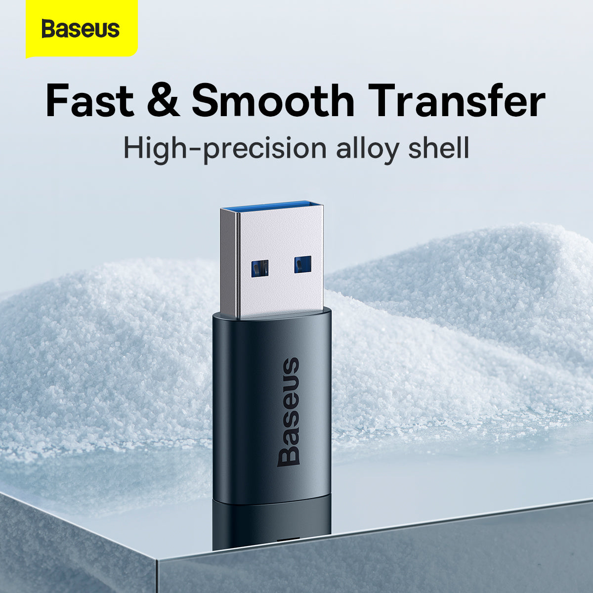 Baseus Ingenuity Series Mini OTG Adaptor USB 3.1 to Type C Blue