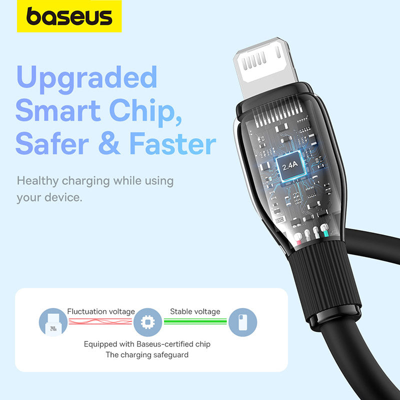 Baseus Pudding Series Fast Charging Cable USB to iP 2.4A