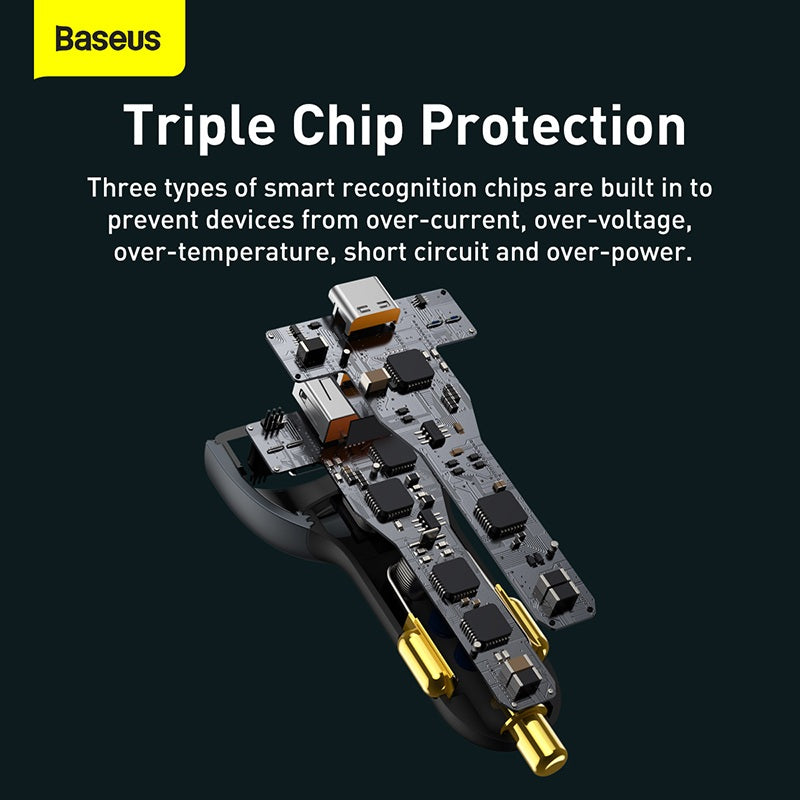 Baseus Qualcomm Quick Charge 5 Technology Car Charger 160W