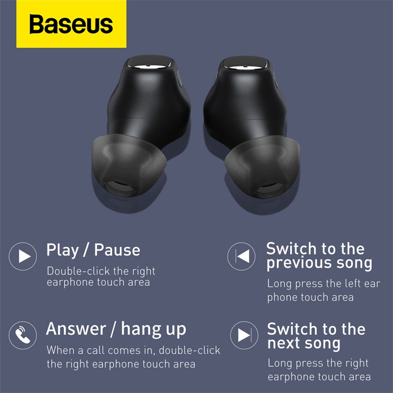 Baseus WM01 Encok Series True Wireless Earphones