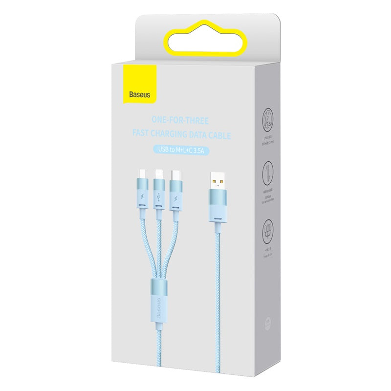 Baseus multi-connector cable for home, office and travel