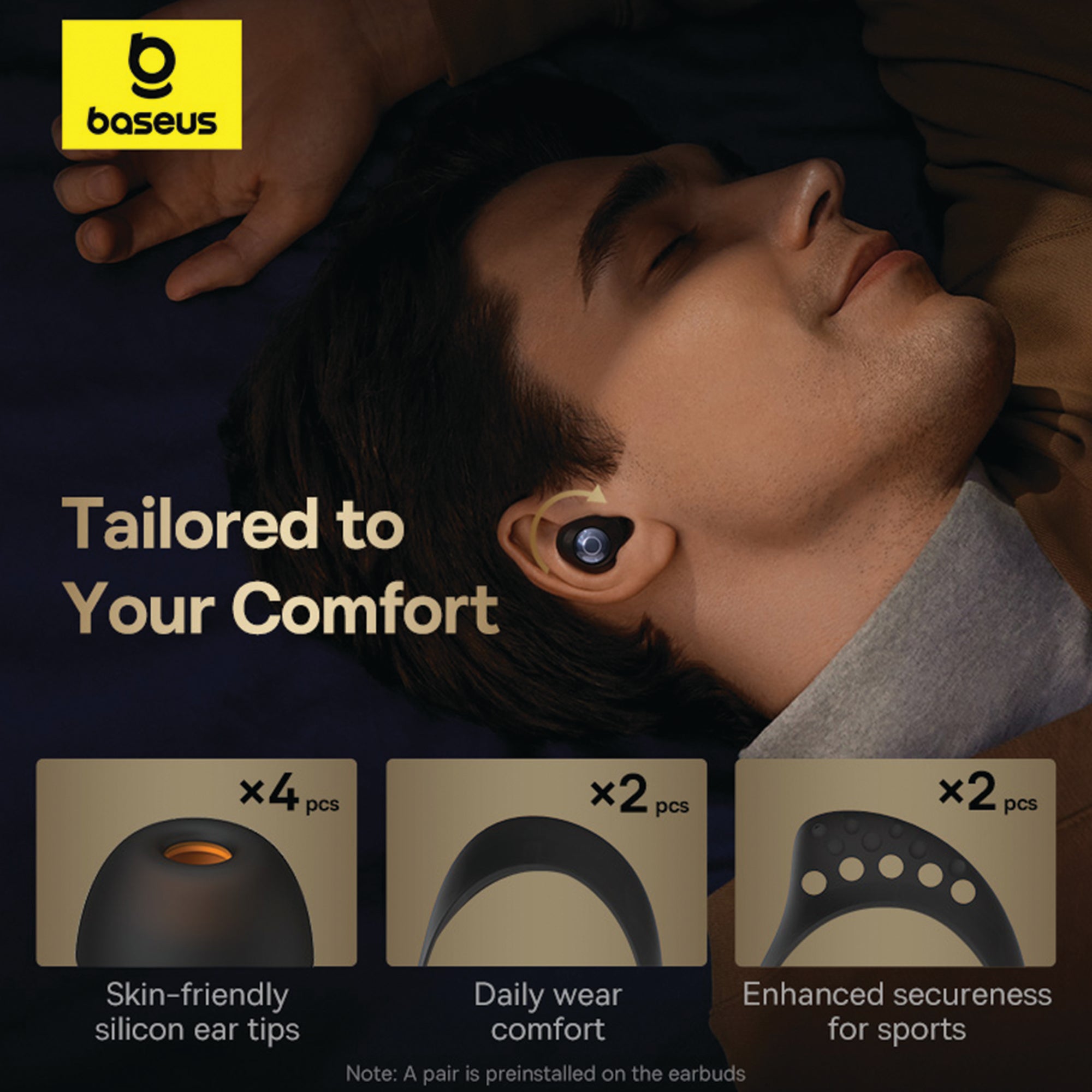 Baseus Bowie MA20 Pro True Wireless Earphones