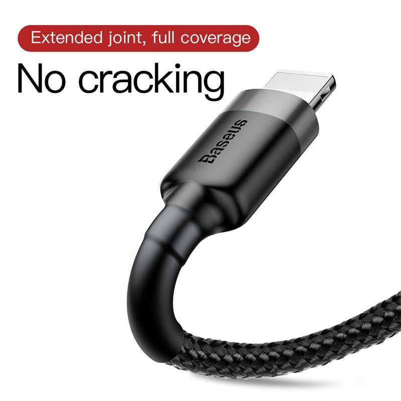 Baseus Cafule Series Charging and Data Cable USB to iOS 2.4A 0.5M