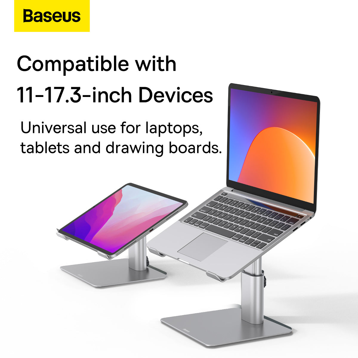 Baseus Metal Adjustable Laptop Stand Silver