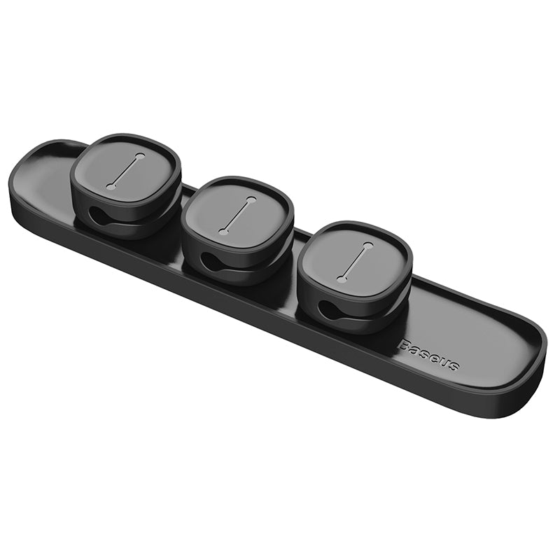 Baseus Lite Series Peas Cable Clip Black