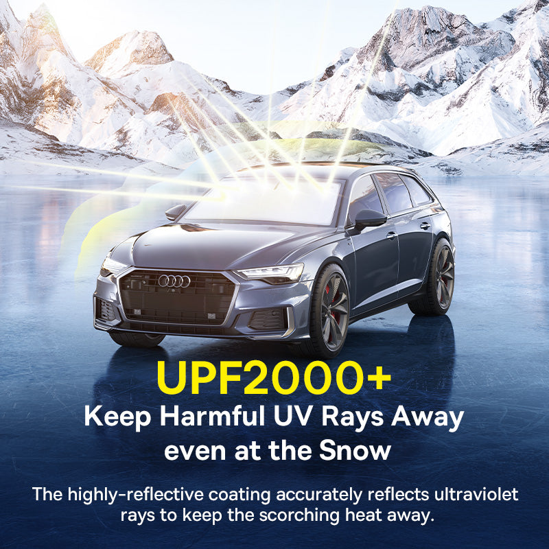 Baseus UPF 2000 car windshield UV protection shade