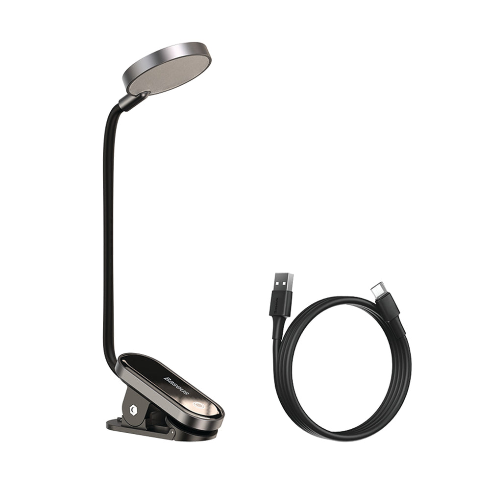 Baseus Mini Clip Reading Lamp Portable Led With 24h Battery