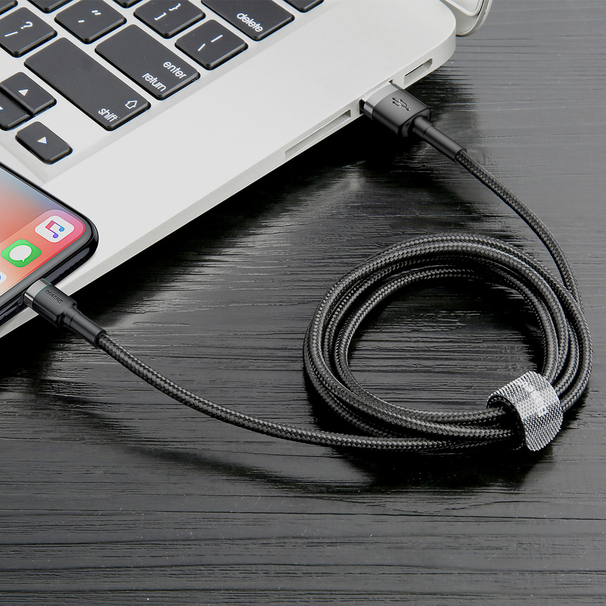 Baseus Cafule Series Charging and Data Cable USB to iOS 2.4A 0.5M