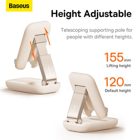 Baseus Seashell Series Folding Phone Stand with Built-In Mirror